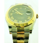 Rolex Datejust II Two-Tone 18K Yellow Gold Fluted 41mm Watch New with Box and Paper